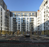 Ход строительства дома 4 в ЖК Брусника в Академическом -