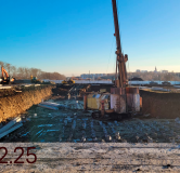 Ход строительства дома 1 в ЖК Альянс -