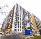 Ход строительства дома Позиция 13.2 в ЖК Яблоневые сады -