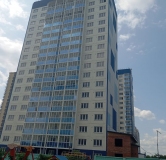 Ход строительства дома 2 в ЖК Выборная-Рябиновая -