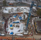 Ход строительства дома Секции 3.2, 3.3, 3.4 в Квартал ЩА -