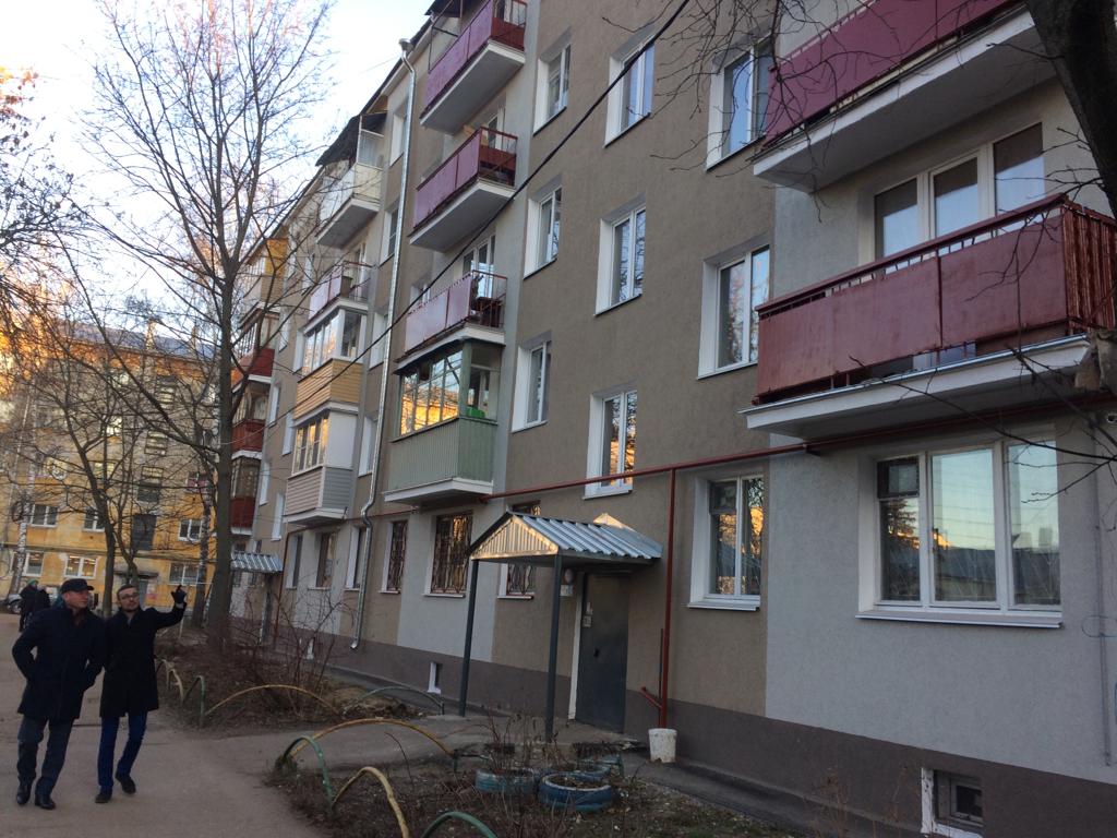 Отремонтированы фасады двух домов в Сормовском районе Нижнего Новгорода