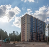 Ход строительства дома 5, корпус 5 в ЖК Юнтолово -