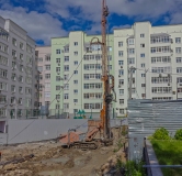 Ход строительства дома 10 в ЖК Дом на Горького -
