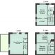 4 комнатный таунхаус 91 м² в КП Баден-Баден, дом № 26 (от 73 до 105 м2) - планировка
