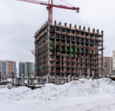 Ход строительства дома № 53 в ЖК КМ Анкудиновский Парк -