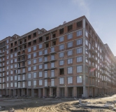 Ход строительства дома 6, корпус 2 (ГП-4) в ЖК Речной порт -