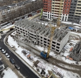 Ход строительства дома 10в, поз.3 в ЖК Ю -