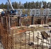 Ход строительства дома 14 в ЖК Лесная Сказка -