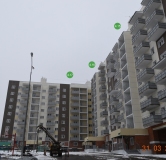 Ход строительства дома секция 4-17,4-18 в ЖК Эволюция -