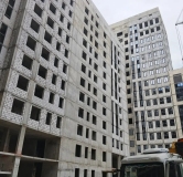 Ход строительства дома 29б, 2 этап, секция 5-8 в ЖК Заря -
