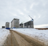 Ход строительства дома № 1 в Новинки от GloraX -