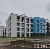 Ход строительства дома № 25, корпус 2 (ГП-6) в ЖК Крылья -
