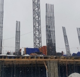 Ход строительства дома 1 в ЖК Феномен Будущего (Гвардейский) -