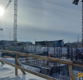 Ход строительства дома 4.1 в ЖК Золотая рыбка -