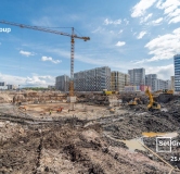 Ход строительства дома корпус 1.2 в ЖК Setl Ривьера -