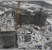 Ход строительства дома 18 в ЖК Академ Риверсайд (ACADEM Riverside) -