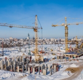 Ход строительства дома 1 в ЖК Теплые кварталы Погода -