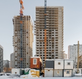 Ход строительства дома 1 в ЖК Да на Амундсена -