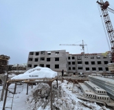 Ход строительства дома литера 2 в ЖК Атмосфера -