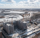 Ход строительства дома 2.1 в ЖК Пшеница -
