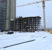 Ход строительства дома 309а, корпус 1 (секция 4, 4 этап) в ЖК Мир -