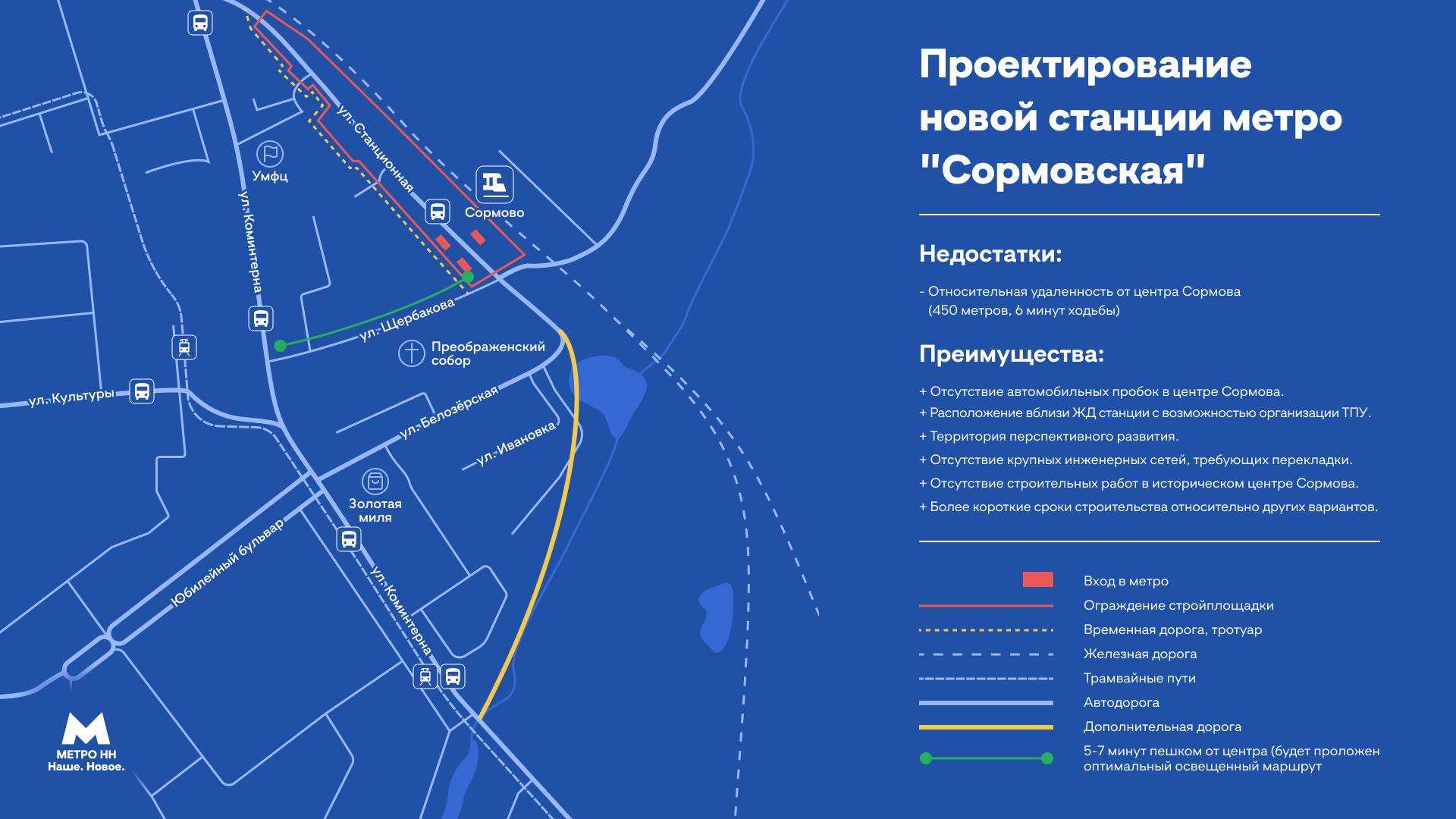 Сотрудники предприятий в Сормове поддержали строительство метро на Станционной - фото 1