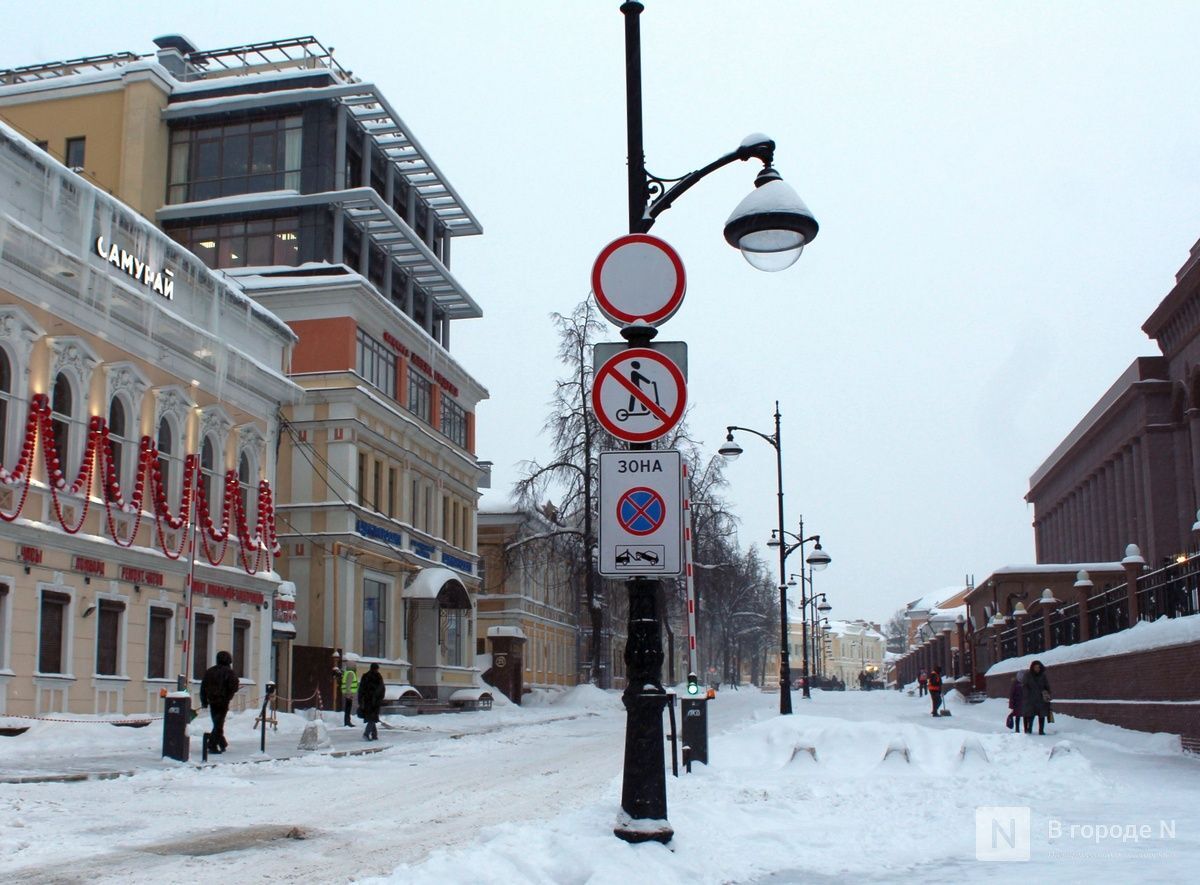 Часть улицы Малой Покровской в Нижнем Новгороде сделали пешеходной - фото 1