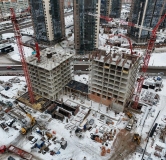 Ход строительства дома № 1 в ЖК Маэстро -