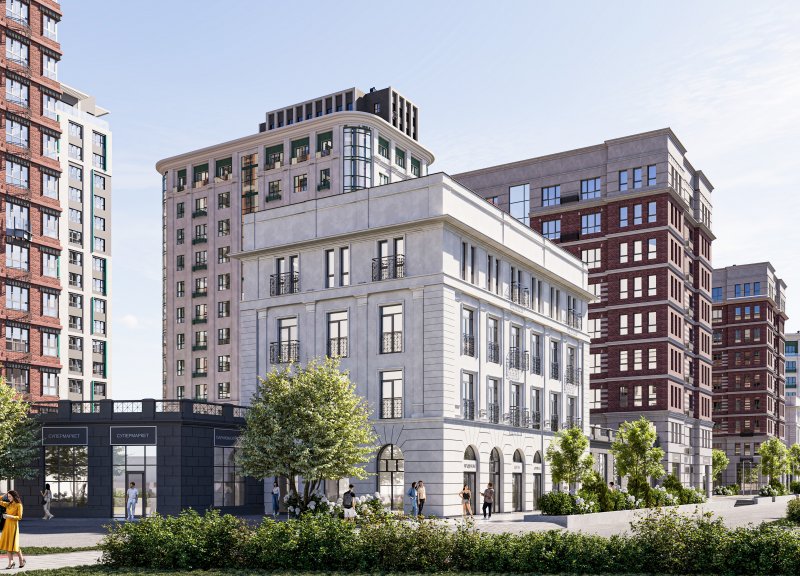 Дом 4 к1, ГП-13 (2 этап) в ЖК Айвазовский (Айвазовский City) - фото 1