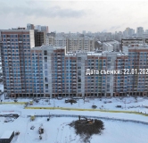 Ход строительства дома 1 в ЖК Проект-достояние РУСЬ XXI -