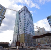 Ход строительства дома Литер 45, корпус 1 в ЖК Эстет -