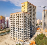 Ход строительства дома 12 (72.214) в ЖК Прео -