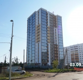 Ход строительства дома 45 в ЖК Высота 45 -