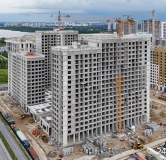 Ход строительства дома № 10 (ГП-2) в ЖК Окинава -