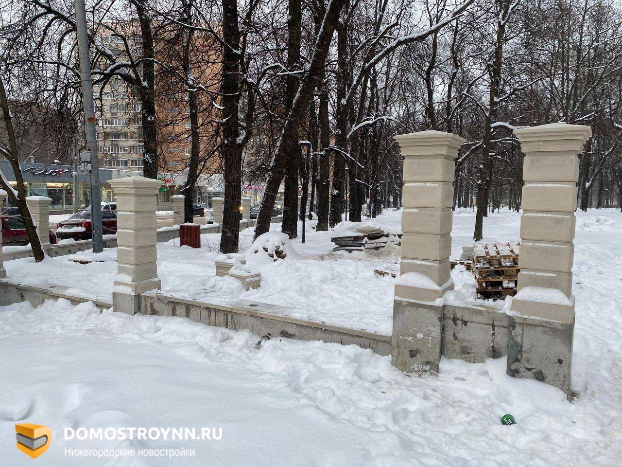 Парк Кулибина в Нижнем Новгороде благоустроен на 95% - фото 1