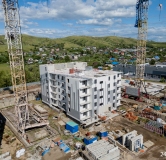Ход строительства дома 5.2 (2 этап) в ЖК Классика -