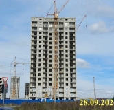 Ход строительства дома 3.8 в ЖК Созвездие -