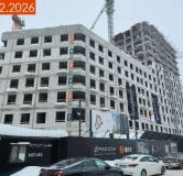 Ход строительства дома 50 в ЖК Фриссон -