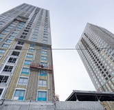 Ход строительства дома 1 в ЖК Азина 16 -