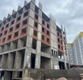 Ход строительства дома секция 1 в ЖК Нью Лайф -