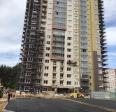 Ход строительства дома 2 в ЖК Эверест -