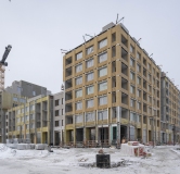 Ход строительства дома № 9, корпус 2 в ЖК Дом у озера -