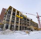 Ход строительства дома 5 в ЖК Тайгинский Парк -