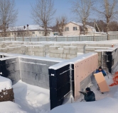 Ход строительства дома 5 в ЖД По ул. 40 лет Победы -