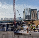 Ход строительства дома 4.4 в ЖК Первый Академ -