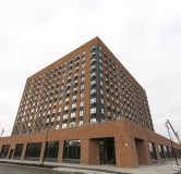 Ход строительства дома 8, 1 этап в ЖК Новобережье -