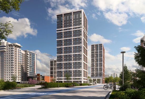 Дом 1 в ЖК Parus Corten