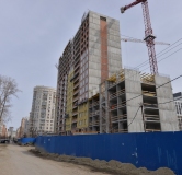 Ход строительства дома 1.1 в ЖК Белый Парус -