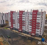 Ход строительства дома 23 в ЖК Вишневая Горка -